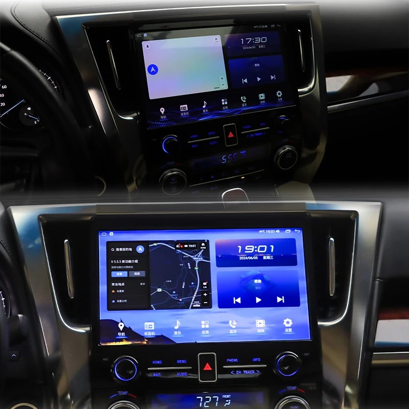 For  Alphard 35 Series Center Control Screen, Compatible with Models From 2015-2022